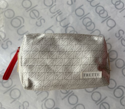 HTF Alitalia FRETTE Travel Bag with Sleep Mask and Brush