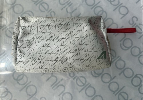HTF Alitalia FRETTE Travel Bag with Sleep Mask and Brush - photo 4