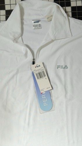 Fila Women's Performa White Zipper Polo Shirt - photo 5