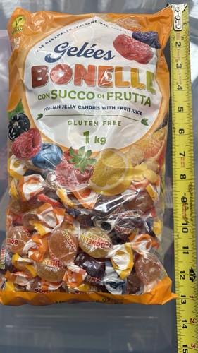 Premium Italian BONELLE Jelly Candies with Fruit Juice - 1kg - photo 3