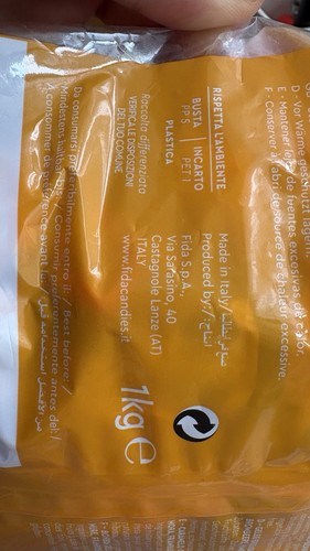 Premium Italian BONELLE Jelly Candies with Fruit Juice - 1kg - photo 5