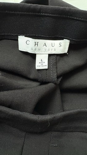 Chaus New York Black Dress Pants Career Trousers Size L - photo 2