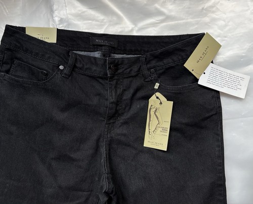 Max Studio's "Salisbury Sleek Skinny" black jeans, size 14 - photo 3