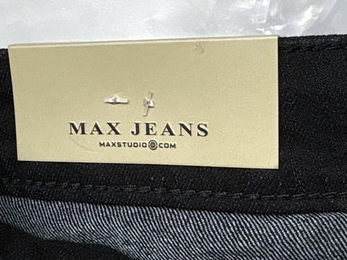 Max Studio's "Salisbury Sleek Skinny" black jeans, size 14 - photo 5