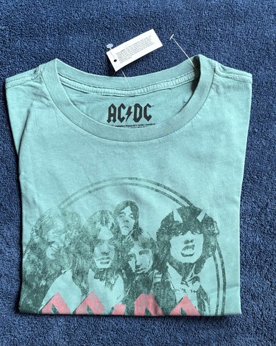 NWT AC/DC Highway To Hell T-Shirt 2020 Distressed Tie Dye