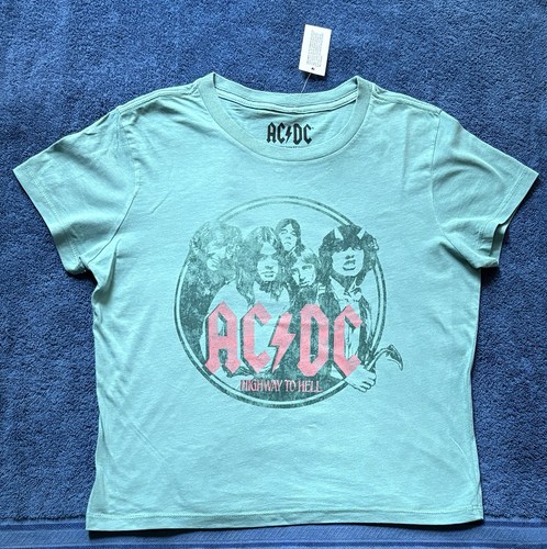 NWT AC/DC Highway To Hell T-Shirt 2020 Distressed Tie Dye - photo 2