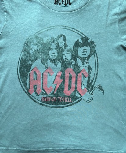 NWT AC/DC Highway To Hell T-Shirt 2020 Distressed Tie Dye - photo 3