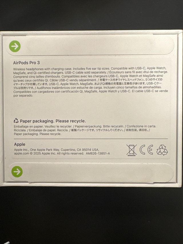 Airpods pro 3 A3063 (brand new)