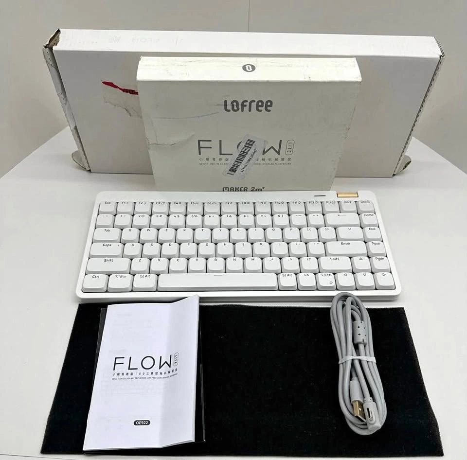 Open Box Lofree Flow Lite 84-Key Low Profile Mechanical Keyboard