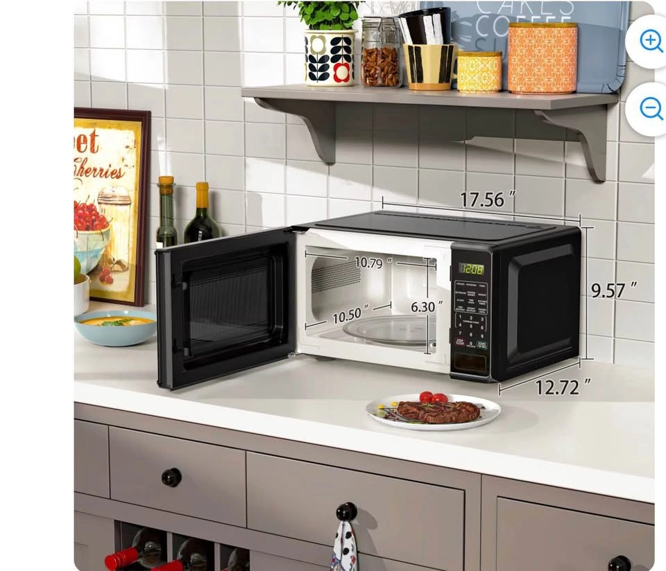 Mainstays 0.7 Cu ft Countertop Microwave Oven - photo 3