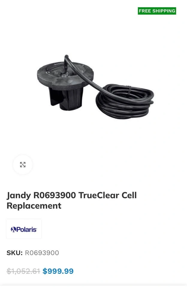 R0693900 Salt Cell Assembly for TruClear11K and TruClear11KU - photo 5