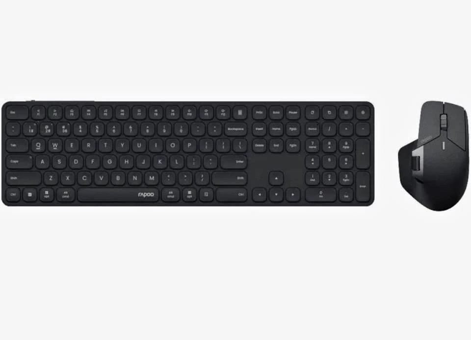 Rapoo 9360M Multi-mode Wireless Keyboard & Mouse Set - BRAND NEW