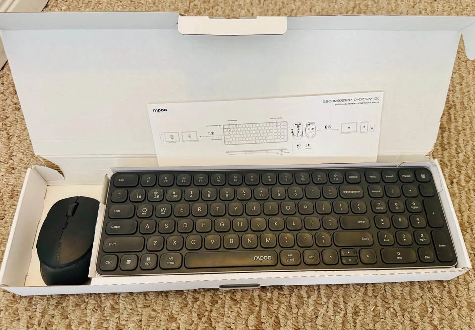 Rapoo 9360M Multi-mode Wireless Keyboard & Mouse Set - BRAND NEW - photo 5