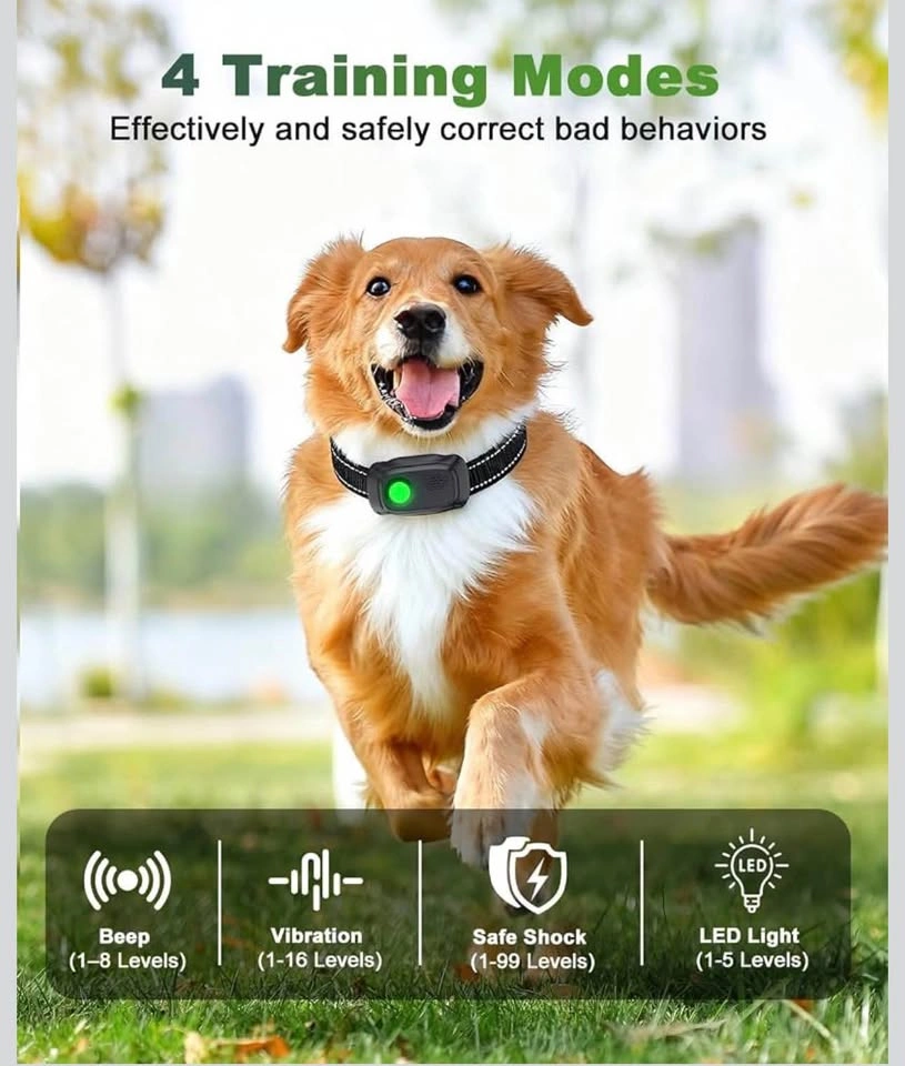 4000FT Remote Dog Training Collar with 4 Modes - brand new - photo 2