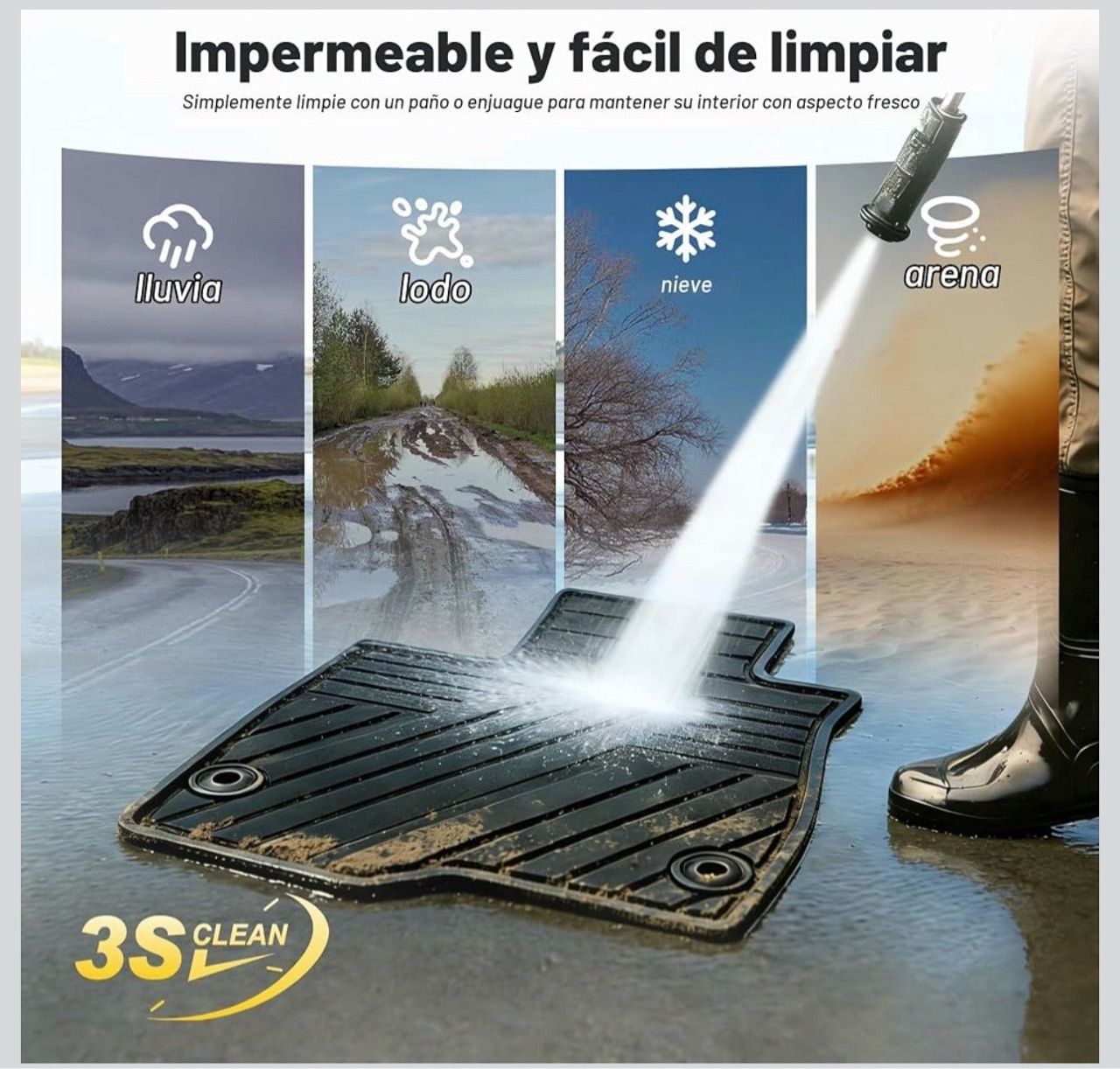 Floor Mats Custom Fit for Nissan Rogue 2021-2026 - photo 4