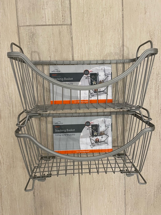 Wire Storage Stacking Basket
