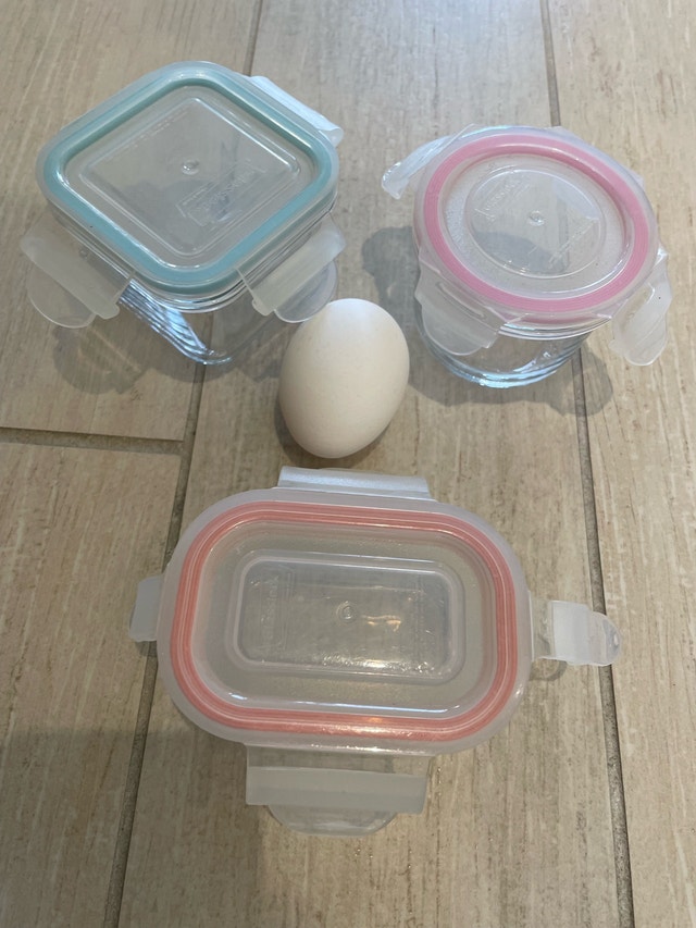 Glasslock Containers Snack Size or Baby Food