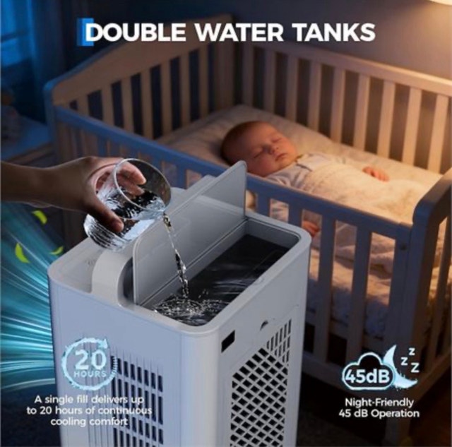 Garvee® Evaporative Air Cooler - White - photo 3