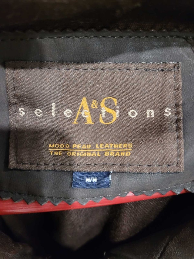 A&S Selections Leather Jacket Medium size - photo 2