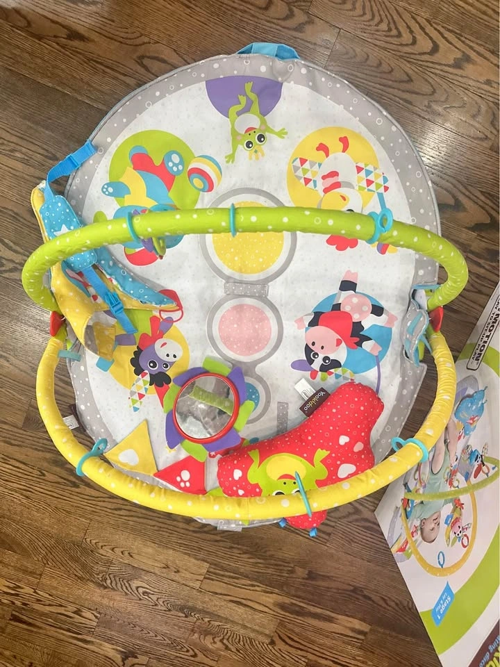 Yookidoo 3-in-1 Baby Gym Mat Activity Center