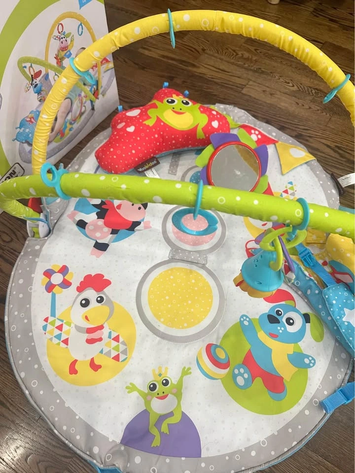 Yookidoo 3-in-1 Baby Gym Mat Activity Center - photo 2