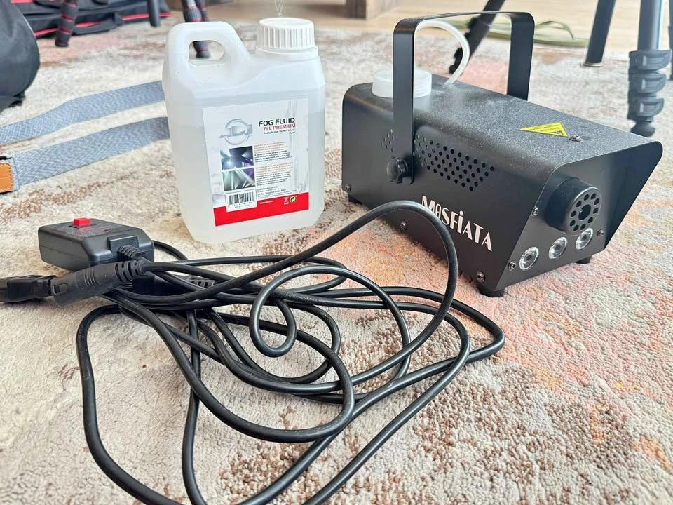 MOSFIATA Fog Machine with Fog Fluid
