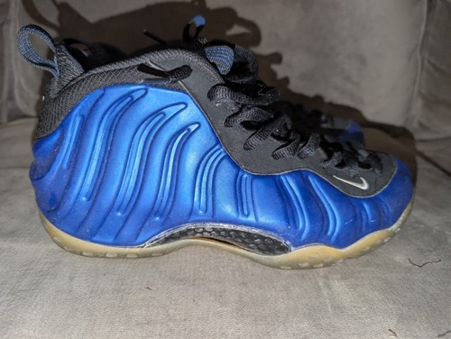 Nike Air Foamposite One Royal 2007 Mens Size 7.5 Dark Neon Blue - photo 3