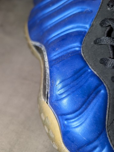Nike Air Foamposite One Royal 2007 Mens Size 7.5 Dark Neon Blue - photo 5