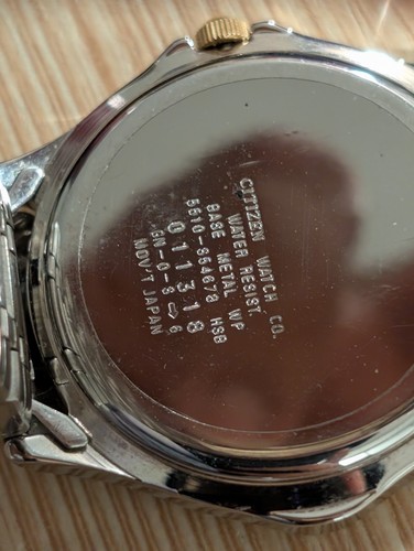 Vintage Citizen Watch Quartz Two-Tone 5510-S54678 - photo 4