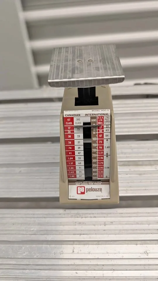 Pelouze Model HOC-5 Postal Scale