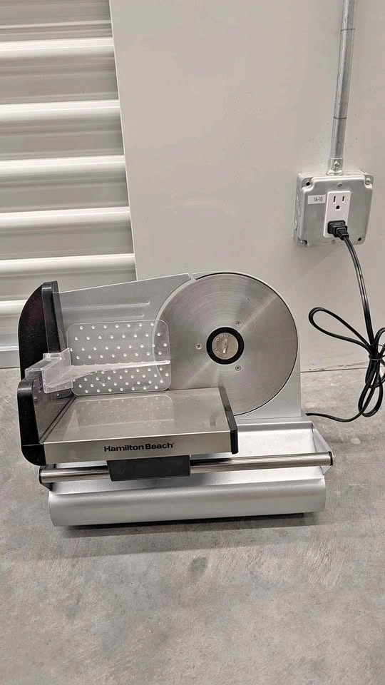 Hamilton Beach Electric Meat Slicer – Adjustable Thickness