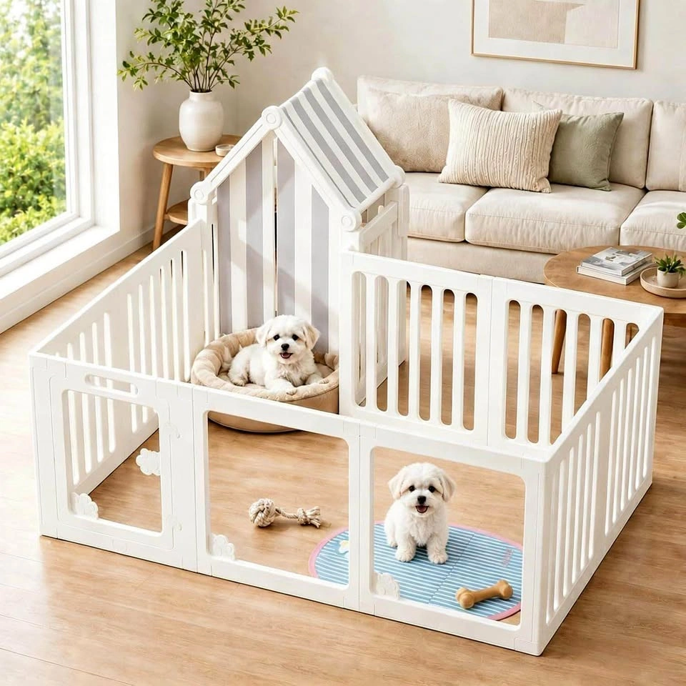 Brand New Dog Crate/Playpen with Bedroom