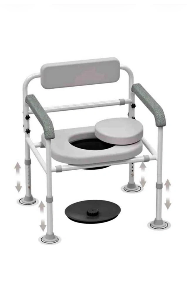 Brand New Extra Wide Bathroom Commode Chair New in Box
