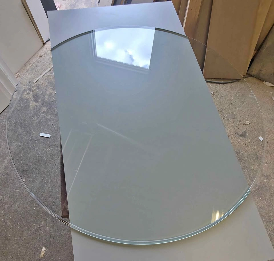 28-Inch Round Glass Tabletop