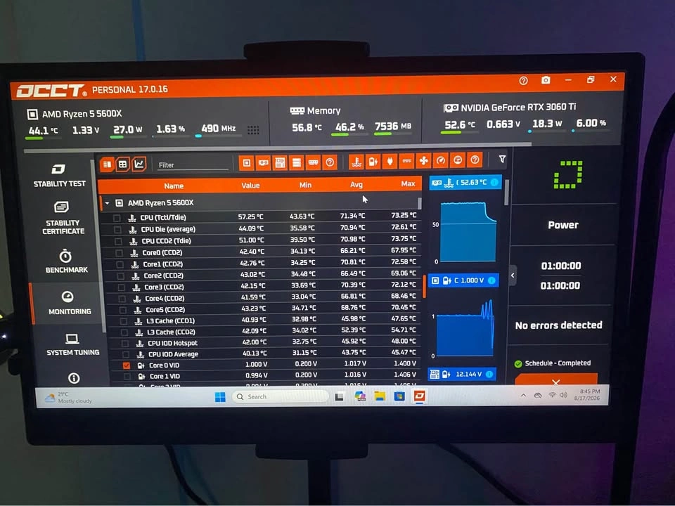 Gaming PC – RTX 3060 Ti / Ryzen 5 5600X / 16GB RAM - photo 3