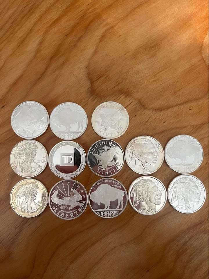 99.9% Silver Rounds - photo 2
