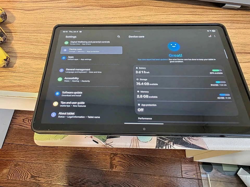 Samsung Galaxy Tab S9 128GB Wi-Fi + S Pen + Case