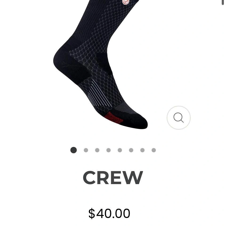 New Voxxlife Black Crew Socks - Large