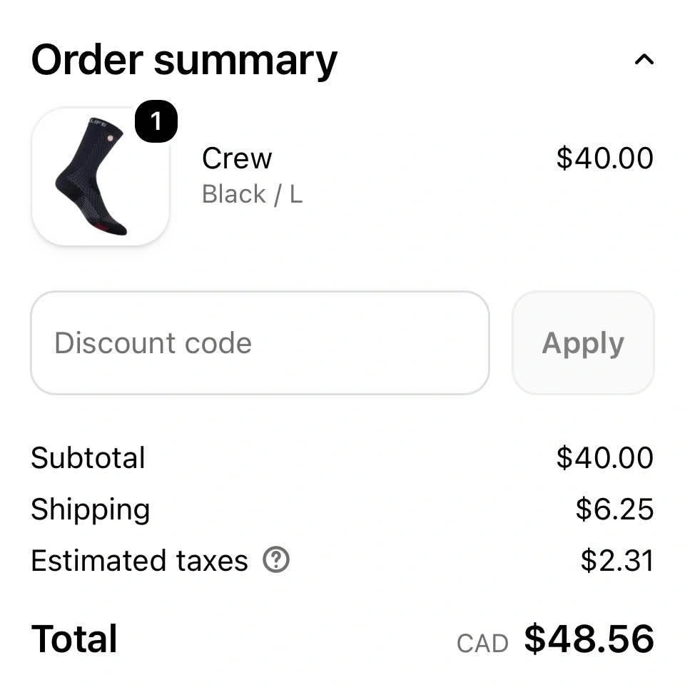 New Voxxlife Black Crew Socks - Large - photo 4