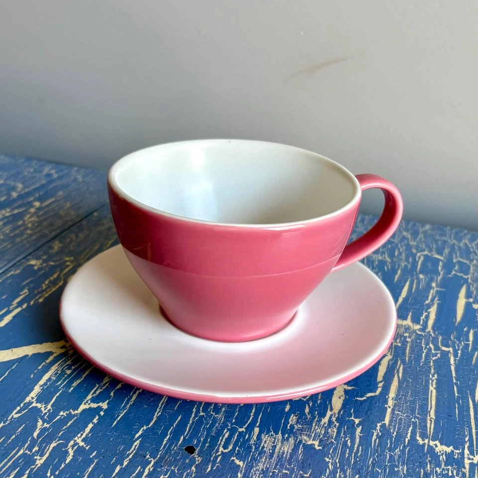 Cute Starbucks Coffee Heart Cup and Saucer Set - photo 5