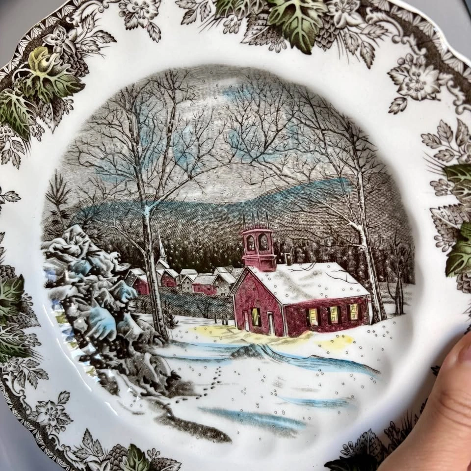 Johnson Brothers The School House 10" Decorative Plate - photo 2