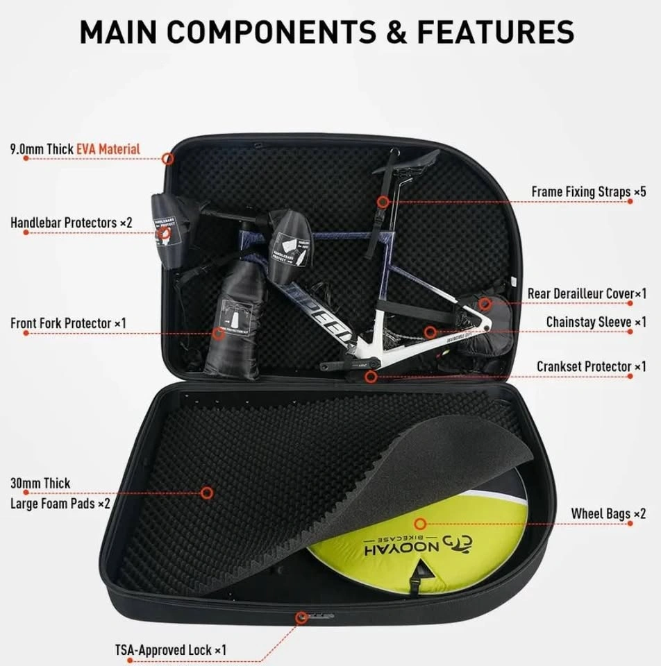 Hard Shell Bike Travel Case Rental - photo 2