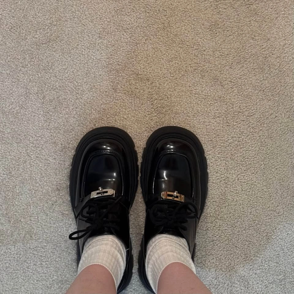 Black Chunky Loafers - photo 4