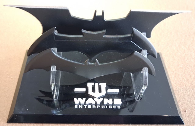 Batman Custom ordered Metal Batarang set