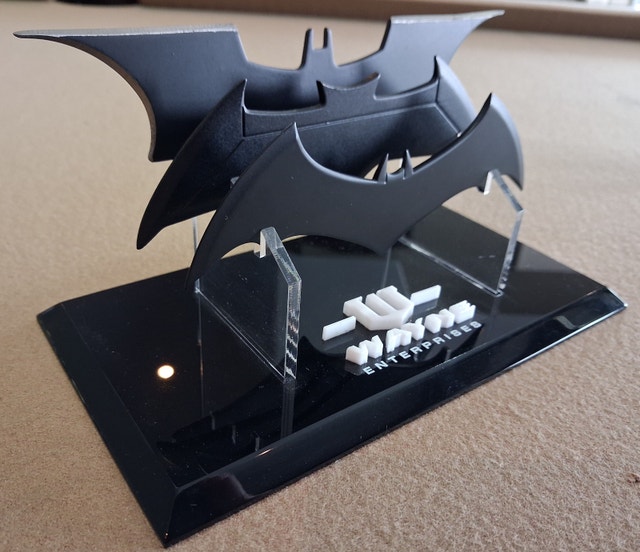 Batman Custom ordered Metal Batarang set - photo 4