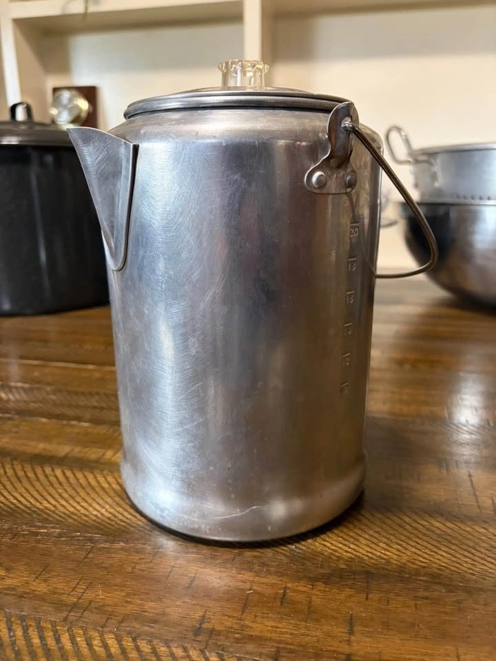 World Famous 20-Cup Aluminum Coffee Percolator - photo 3