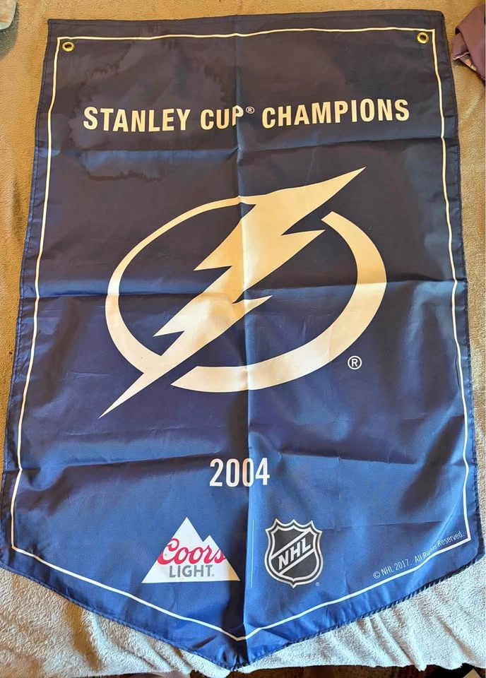 NHL Coors Light Stanley Cup Champions Banners