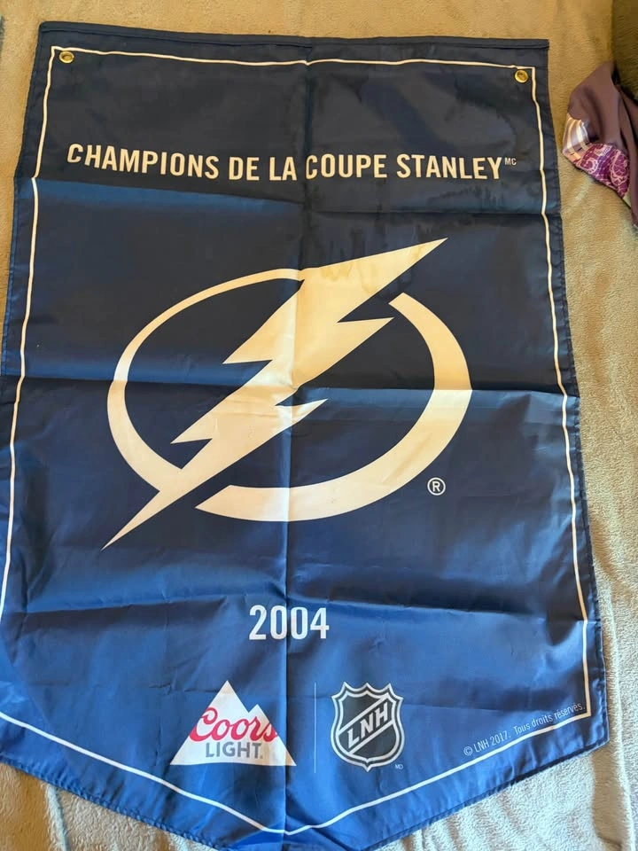 NHL Coors Light Stanley Cup Champions Banners - photo 2