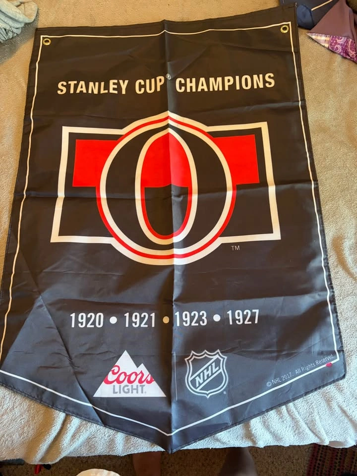 NHL Coors Light Stanley Cup Champions Banners - photo 3