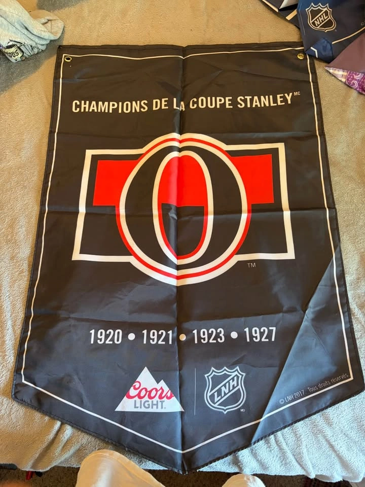 NHL Coors Light Stanley Cup Champions Banners - photo 4